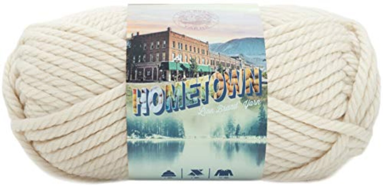 Lion Brand Yarn Hometown Yarn, Bulky Yarn, Yarn for Knitting and